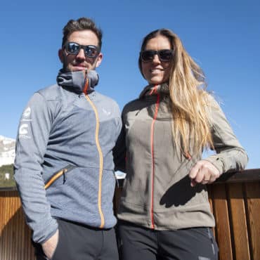 SALEWA Dessuadora marró dona Edició: Vallnord - Pal Arinsal